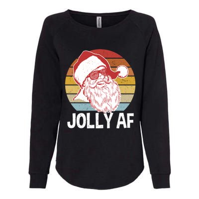 Funny Santa Xmas Gift Womens California Wash Sweatshirt