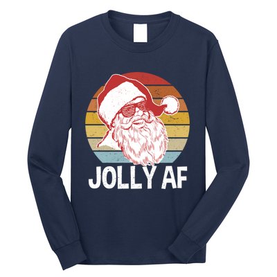 Funny Santa Xmas Gift Long Sleeve Shirt