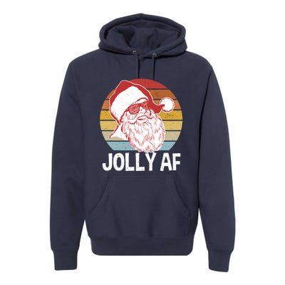 Funny Santa Xmas Gift Premium Hoodie