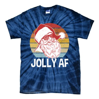 Funny Santa Xmas Gift Tie-Dye T-Shirt