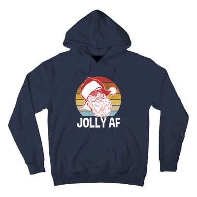 Funny Santa Xmas Gift Tall Hoodie