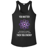 Funny Science You Matter Energy Ladies PosiCharge Competitor Racerback Tank