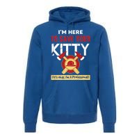 Firefighter Save Your Kitty Funny Tees Fire Funny Gift Premium Hoodie