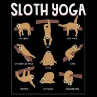 Funny Sloth Yoga Gift Slow Animal Exercise Lovers Women Women's Crop Top Tee