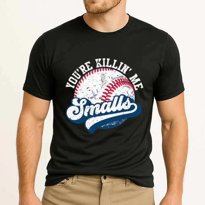 Funny Softball YouRe Killin Me Smalls Cooling Performance Crew T-Shirt