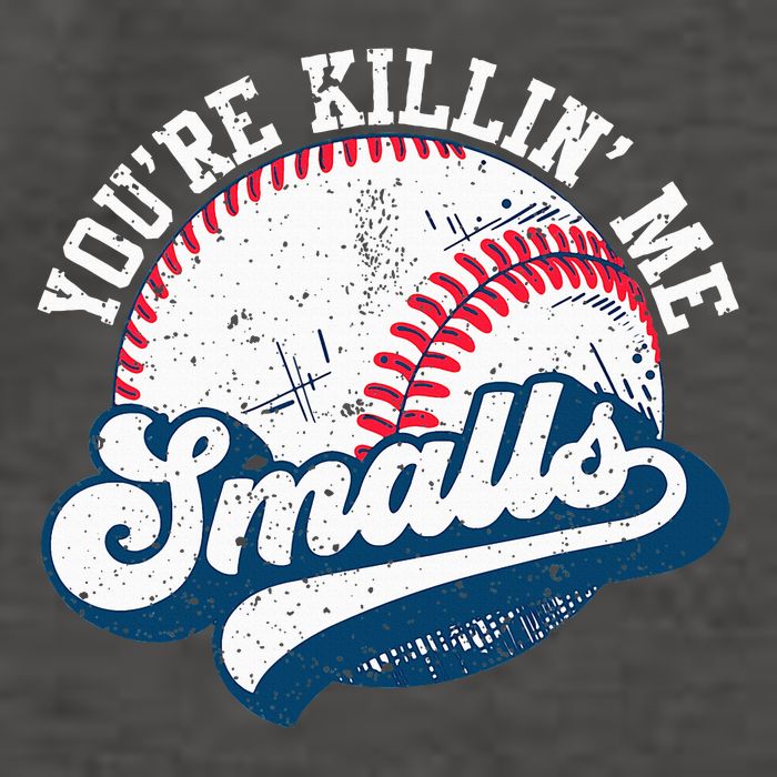 Funny Softball YouRe Killin Me Smalls Vector Backpack