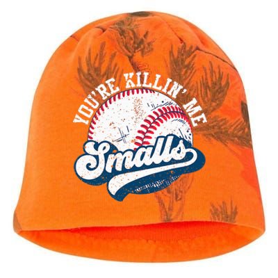 Funny Softball YouRe Killin Me Smalls Kati - Camo Knit Beanie