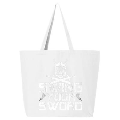 Funny Swing Your Sword Vintage 25L Jumbo Tote