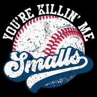 Funny Softball Youre Killin Me Smalls 16 in Basic Backpack
