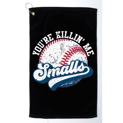 Funny Softball Youre Killin Me Smalls Golf Towel