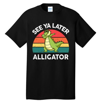 Funny See Ya Later Alligator Boy Crocodile Tall T-Shirt