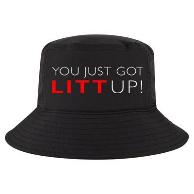 Funny "Suits You Just Got Litt Up!" Perfect Gift Idea Cool Comfort Performance Bucket Hat