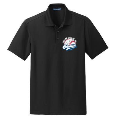 Funny Softball Youre Killin Me Smalls Dry Zone Grid Polo
