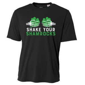 Funny Shake Your Shamrocks Cooling Performance Crew T-Shirt