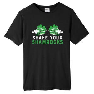 Funny Shake Your Shamrocks Tall Fusion ChromaSoft Performance T-Shirt