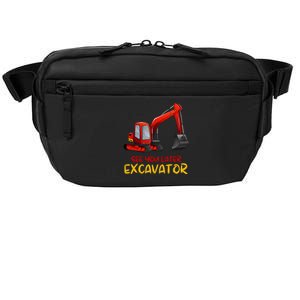 Funny See You Later Excavator Crossbody Pack