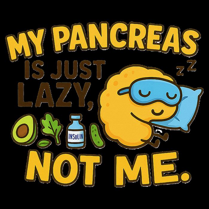 Funny Type 1 Diabetes My Pancreas Is Just Lazy Not Me Bucket Hat
