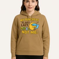 Funny Type 1 Diabetes My Pancreas Is Just Lazy Not Me Hoodie
