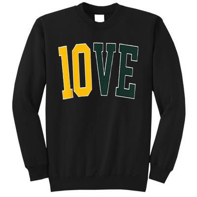 Feel The 10ve Jordan Quarterback Love American Football Sweatshirt