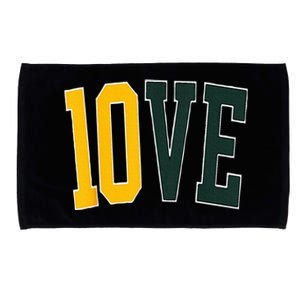 Feel The 10ve Jordan Quarterback Love American Football Microfiber Hand Towel