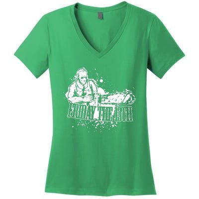 Friday The 13th Women's V-Neck T-Shirt