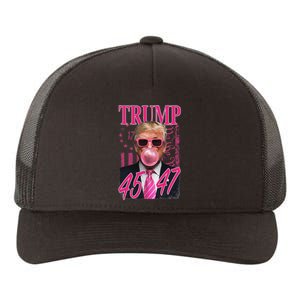 Funny Trump 1776 Flag Yupoong Adult 5-Panel Trucker Hat