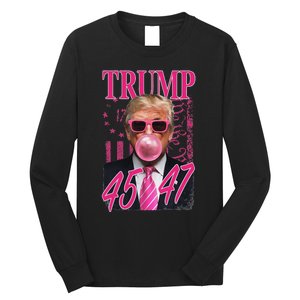 Funny Trump 1776 Flag Long Sleeve Shirt