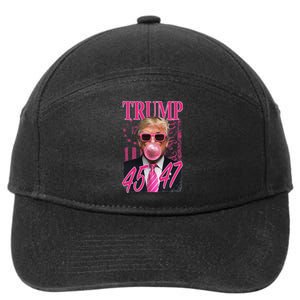 Funny Trump 1776 Flag 7-Panel Snapback Hat