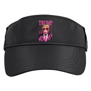 Funny Trump 1776 Flag Adult Drive Performance Visor