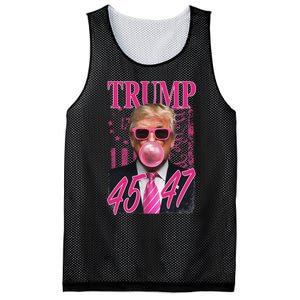 Funny Trump 1776 Flag Mesh Reversible Basketball Jersey Tank