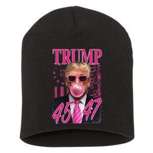 Funny Trump 1776 Flag Short Acrylic Beanie