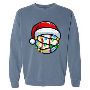 Funny Trump 2024 Make Christmas Great Again Ugly Christmas Garment-Dyed Sweatshirt