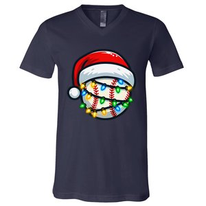 Funny Trump 2024 Make Christmas Great Again Ugly Christmas V-Neck T-Shirt