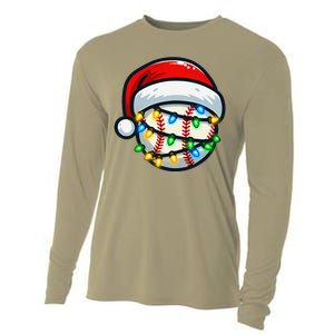 Funny Trump 2024 Make Christmas Great Again Ugly Christmas Cooling Performance Long Sleeve Crew