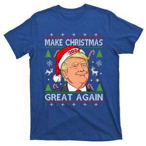 Funny Trump 2024 Make Christmas Great Again Ugly Gift T-Shirt