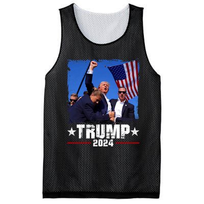 Fight Trump 2024 Election American Flag Donald Trump 2024 Mesh Reversible Basketball Jersey Tank