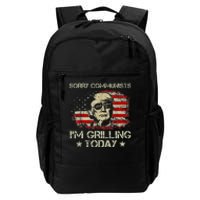 Funny Trump 2024 Communists IM Grilling Today Daily Commute Backpack