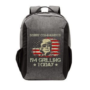 Funny Trump 2024 Communists IM Grilling Today Vector Backpack