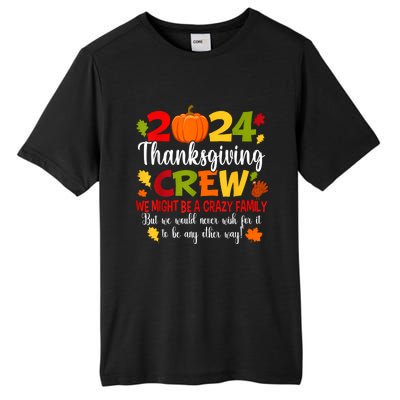 Family Thanksgiving 2024 Thanksgiving Crew Turkey Matching Tall Fusion ChromaSoft Performance T-Shirt