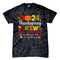 Family Thanksgiving 2024 Thanksgiving Crew Turkey Matching Tie-Dye T-Shirt