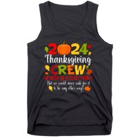 Family Thanksgiving 2024 Thanksgiving Crew Turkey Matching Tank Top