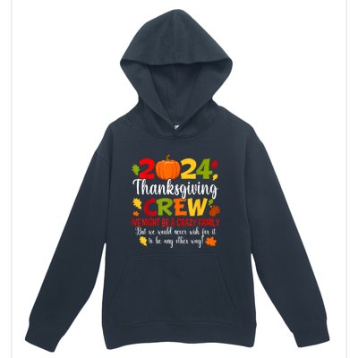 Family Thanksgiving 2024 Thanksgiving Crew Turkey Matching Urban Pullover Hoodie