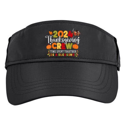 Family Thanksgiving 2024 Thanksgiving Crew Matching Group Adult Drive Performance Visor