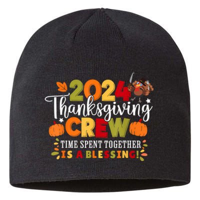 Family Thanksgiving 2024 Thanksgiving Crew Matching Group Sustainable Beanie