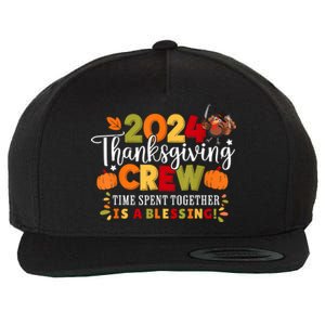 Family Thanksgiving 2024 Thanksgiving Crew Matching Group Wool Snapback Cap