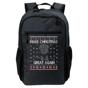 Funny Trump 2024 Make Christmas Great Again Daily Commute Backpack