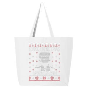 Funny Trump 2024 Make Christmas Great Again 25L Jumbo Tote