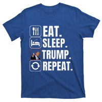 Funny Trump 2024 Take America Back American Flag T-Shirt