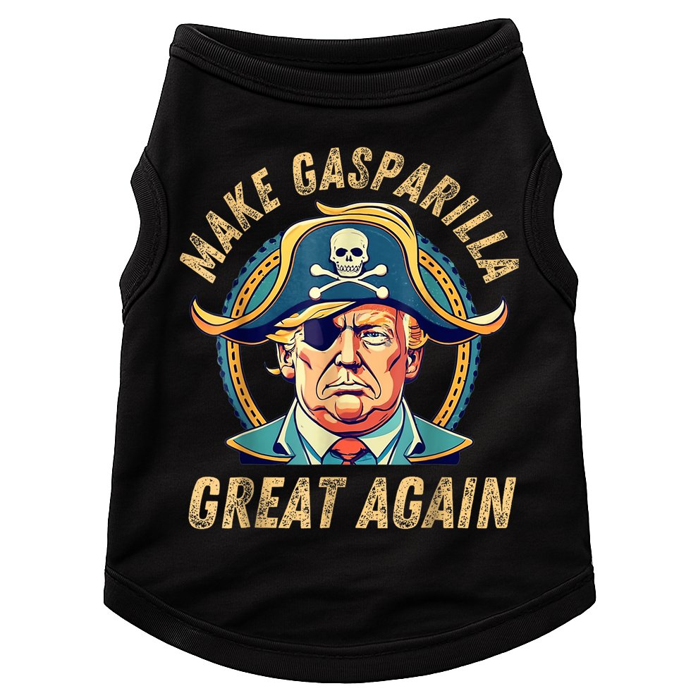 Funny Trump 2024 Make Gasparilla Great Again Gasparilla Doggie Tank