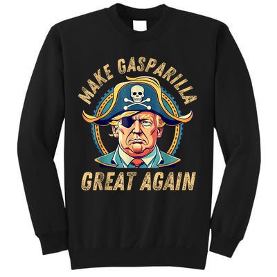 Funny Trump 2024 Make Gasparilla Great Again Gasparilla Sweatshirt
